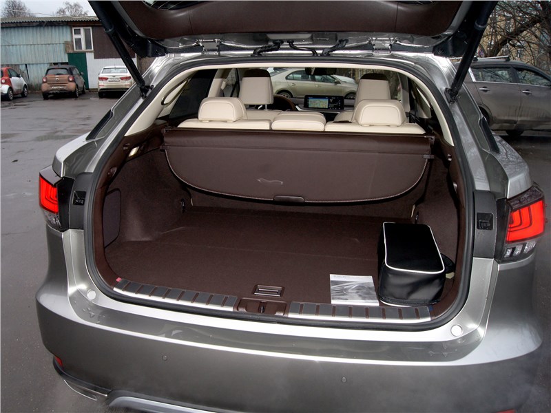Lexus RX 350 2020 багажное отделение