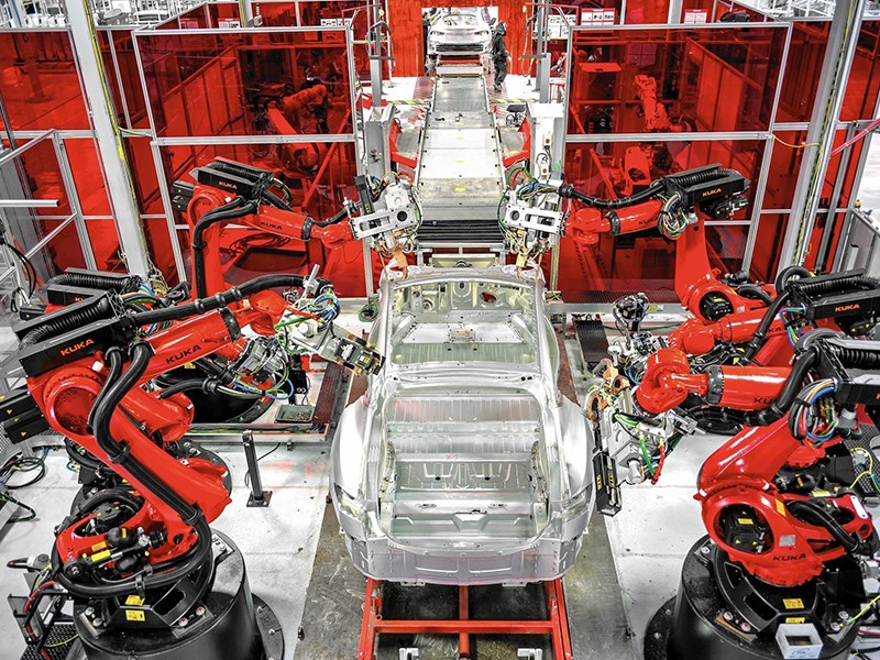Tesla купила производителя оборудования для производства автомобилей