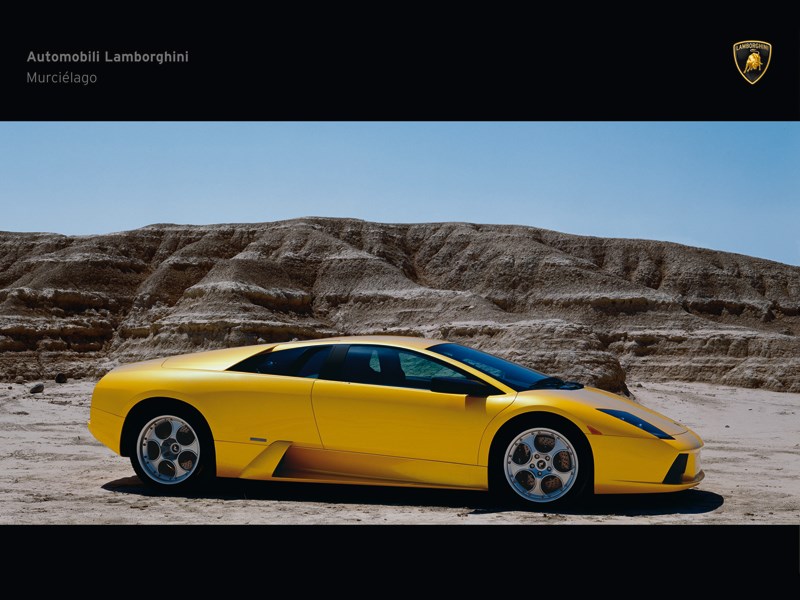 Lamborghini Murcielago 2006 вид сбоку