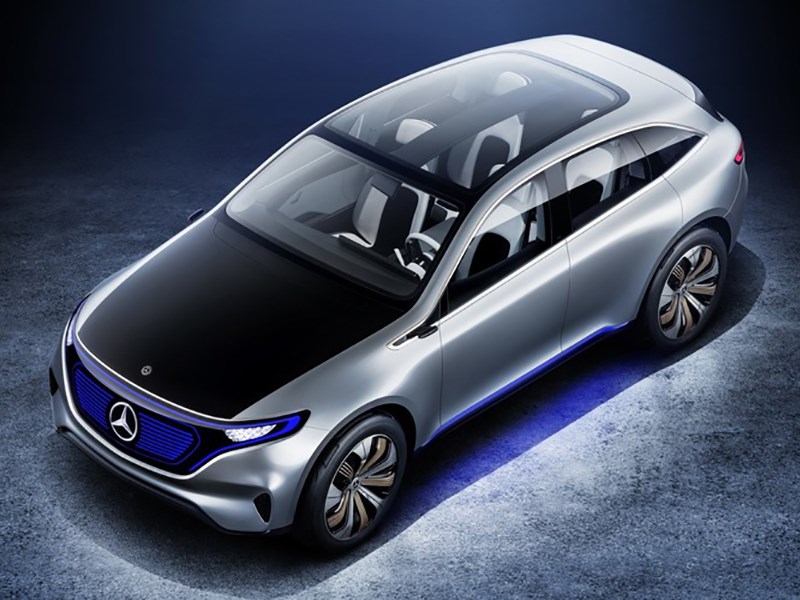 Первый электрический кроссовер Mercedes EQ будут собирать В США