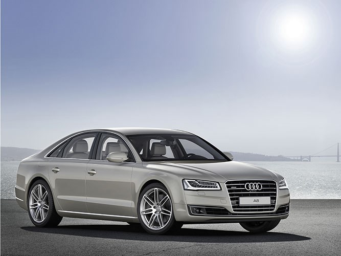 Audi представит новое поколение седана А8 уже в 2015 году