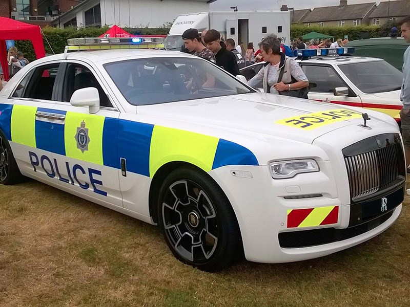 Полиция Великобритании получила Rolls-Royce Ghost