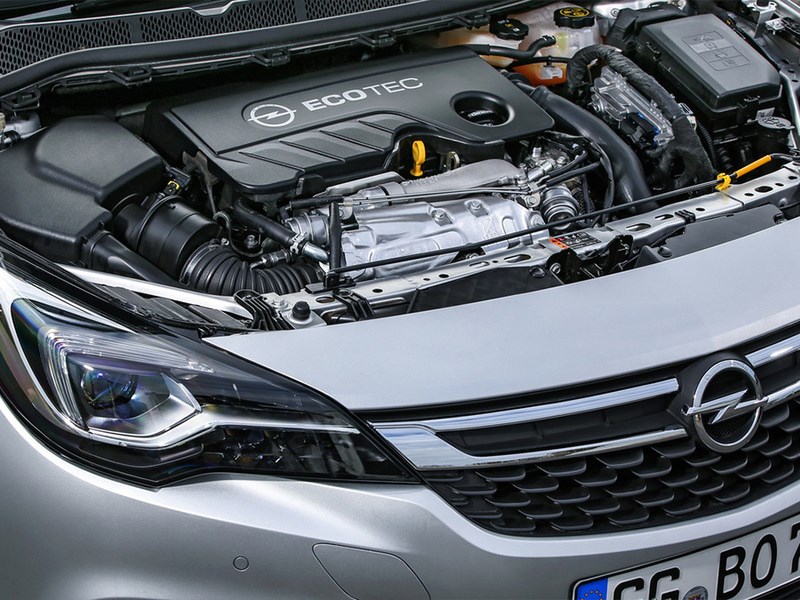 Хэтчбек Opel Astra получит новый 1,6-литровый двигатель