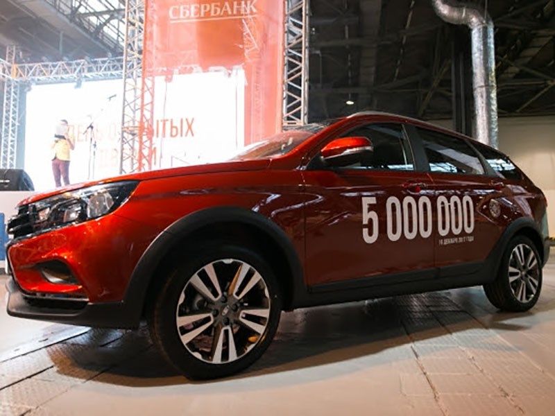 В Ижевске выпустили 5-милионный автомобиль