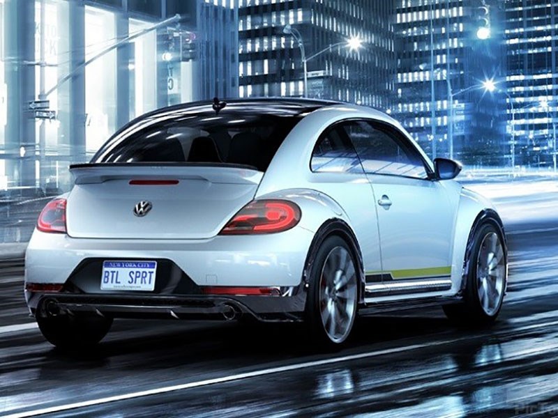 VW Beetle заменяет на заднеприводный электромобиль