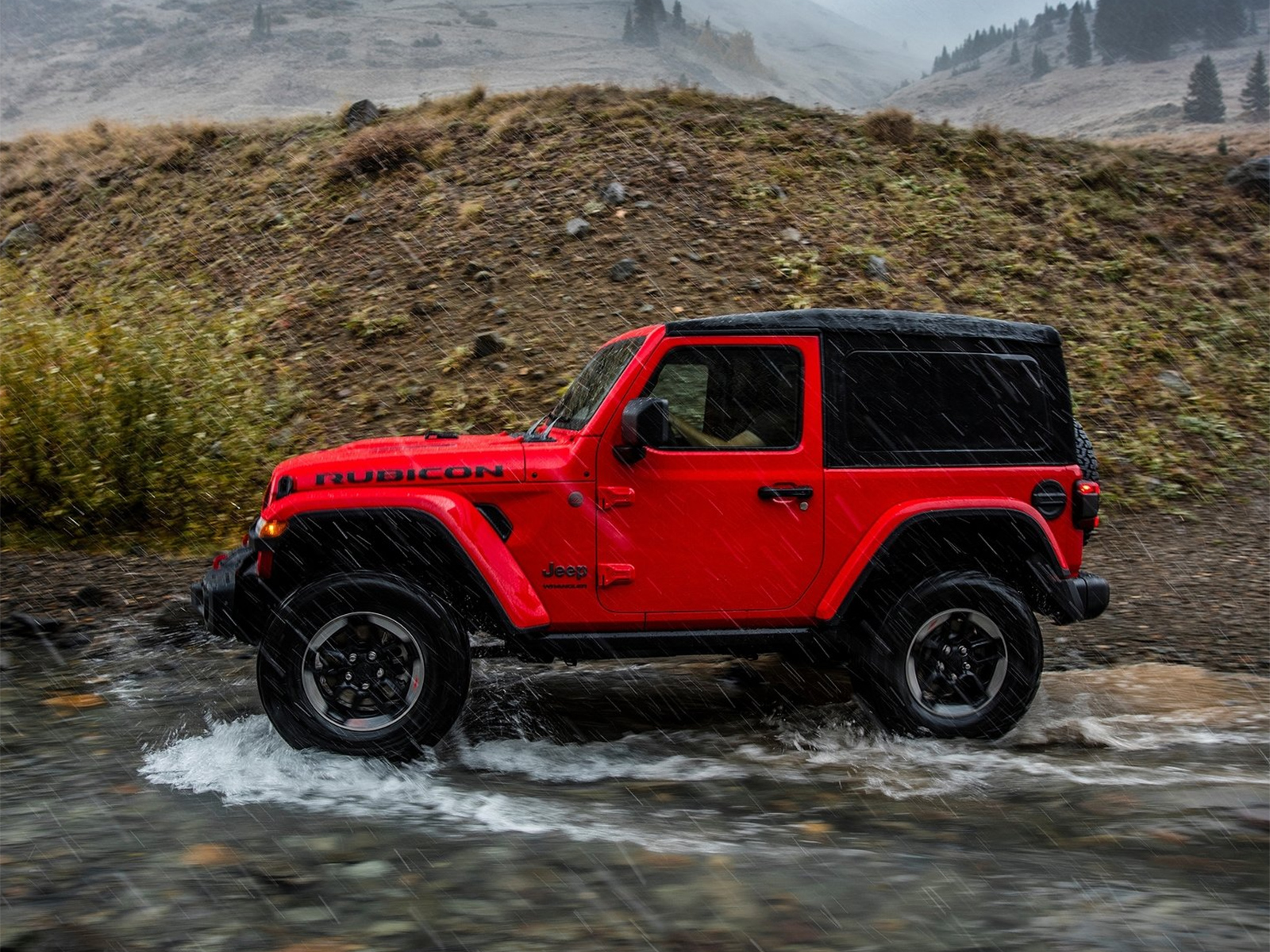 Jeep Wrangler Red