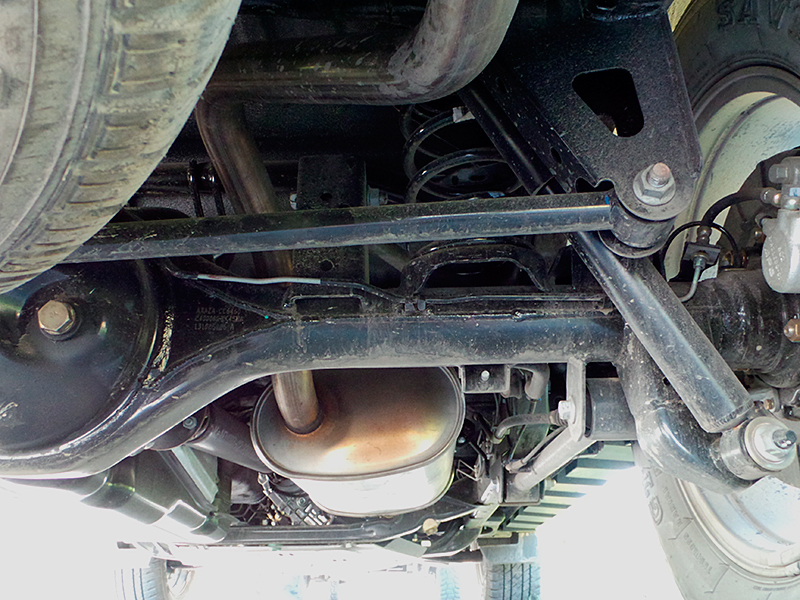 Фото Great Wall Hover H3 (2010 - 2016) поколение I - Задняя подвеска ...