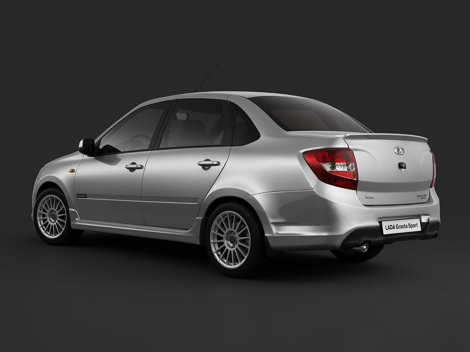 Гранта спорт седан фото Фото Lada Granta Sport - Lada Granta Sport 2017 вид сзади