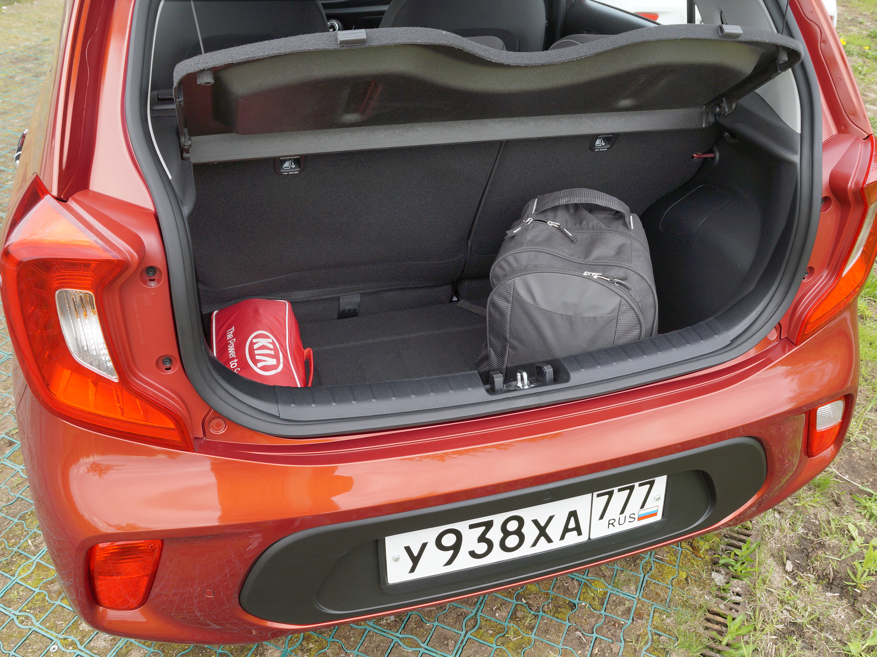 Kia Picanto 2020 багажник