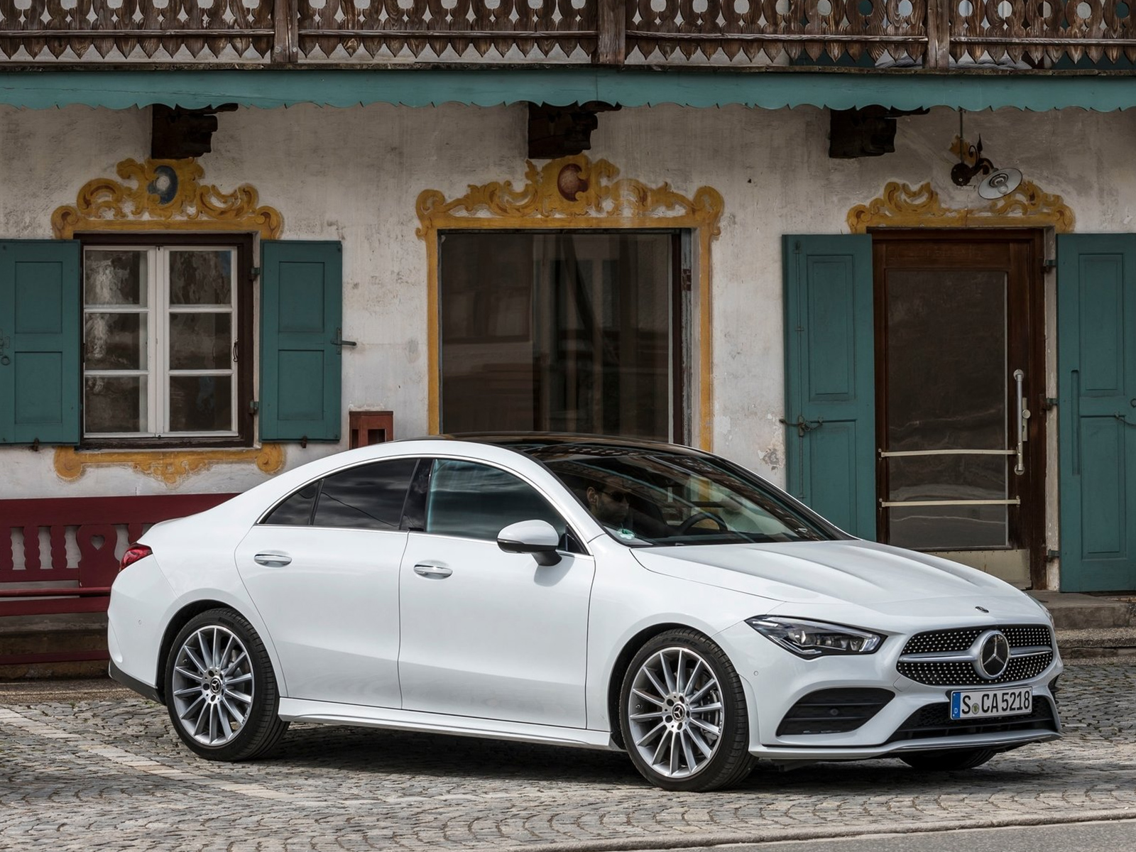 Mercedes CLA Green