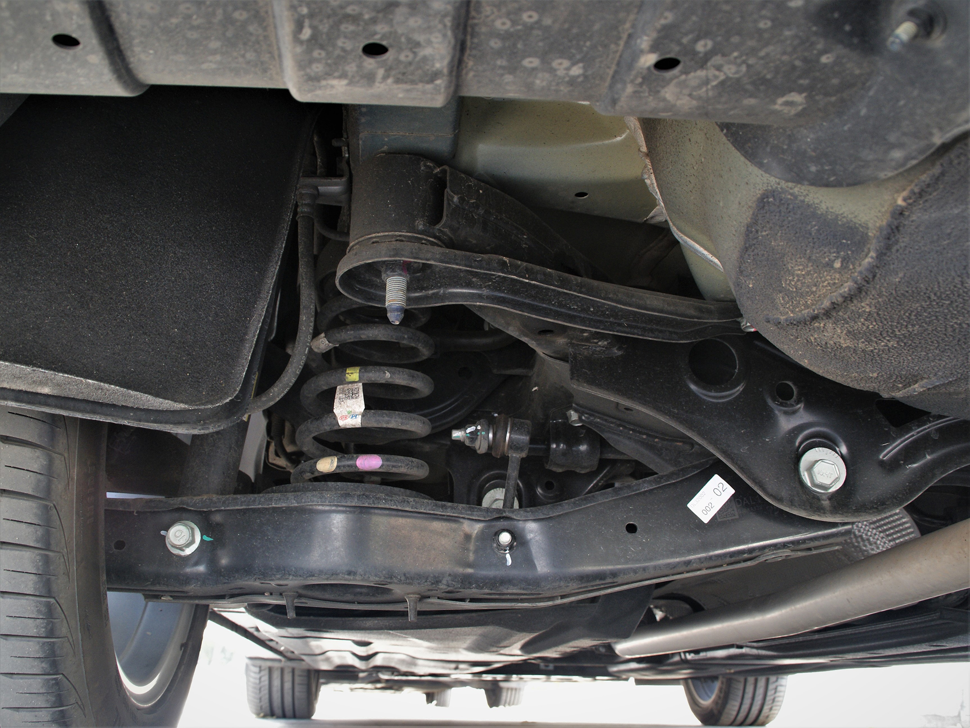 Фото KIA K5 - Задняя подвеска К5 независимая многорычажная. Передняя ...