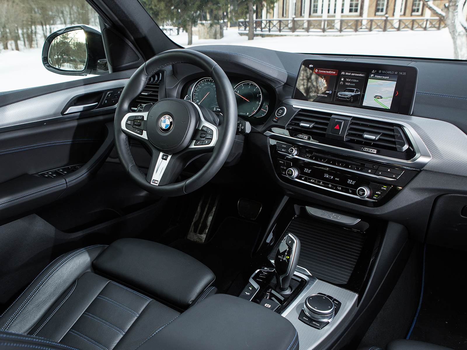 BMW x3 салон